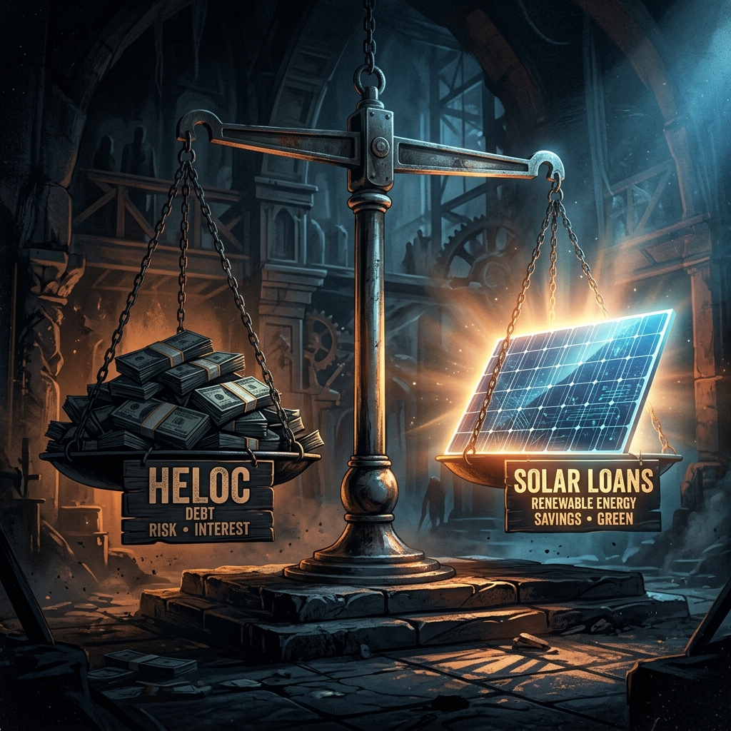 HELOC vs. Solar Loan: Exposing the 30% Hidden 'Dealer Fee' in 2026