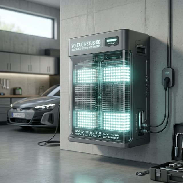 The Solid-State Pivot: Why 2027 is the Year Residential Energy Density Doubles